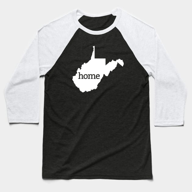 West Virginia home Baseball T-Shirt by evermedia